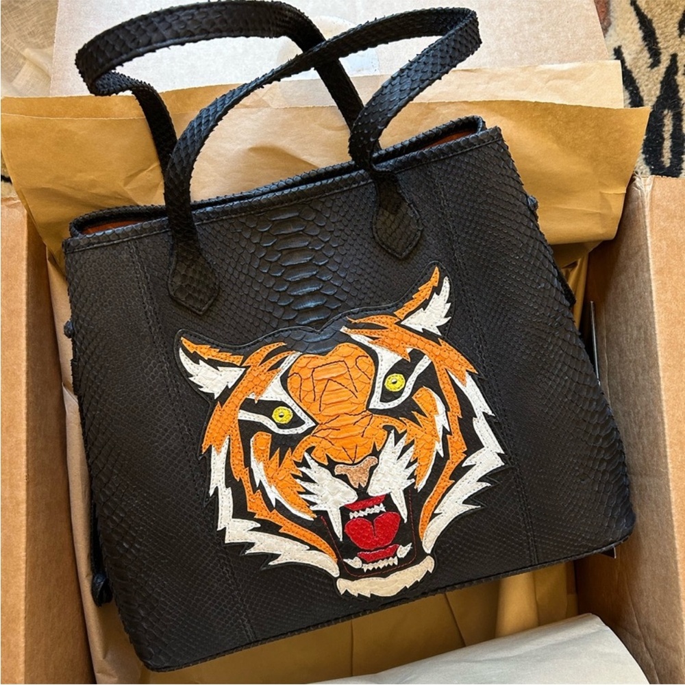 Taxidermy Python - Special Edition - Orange Tiger… - image 3